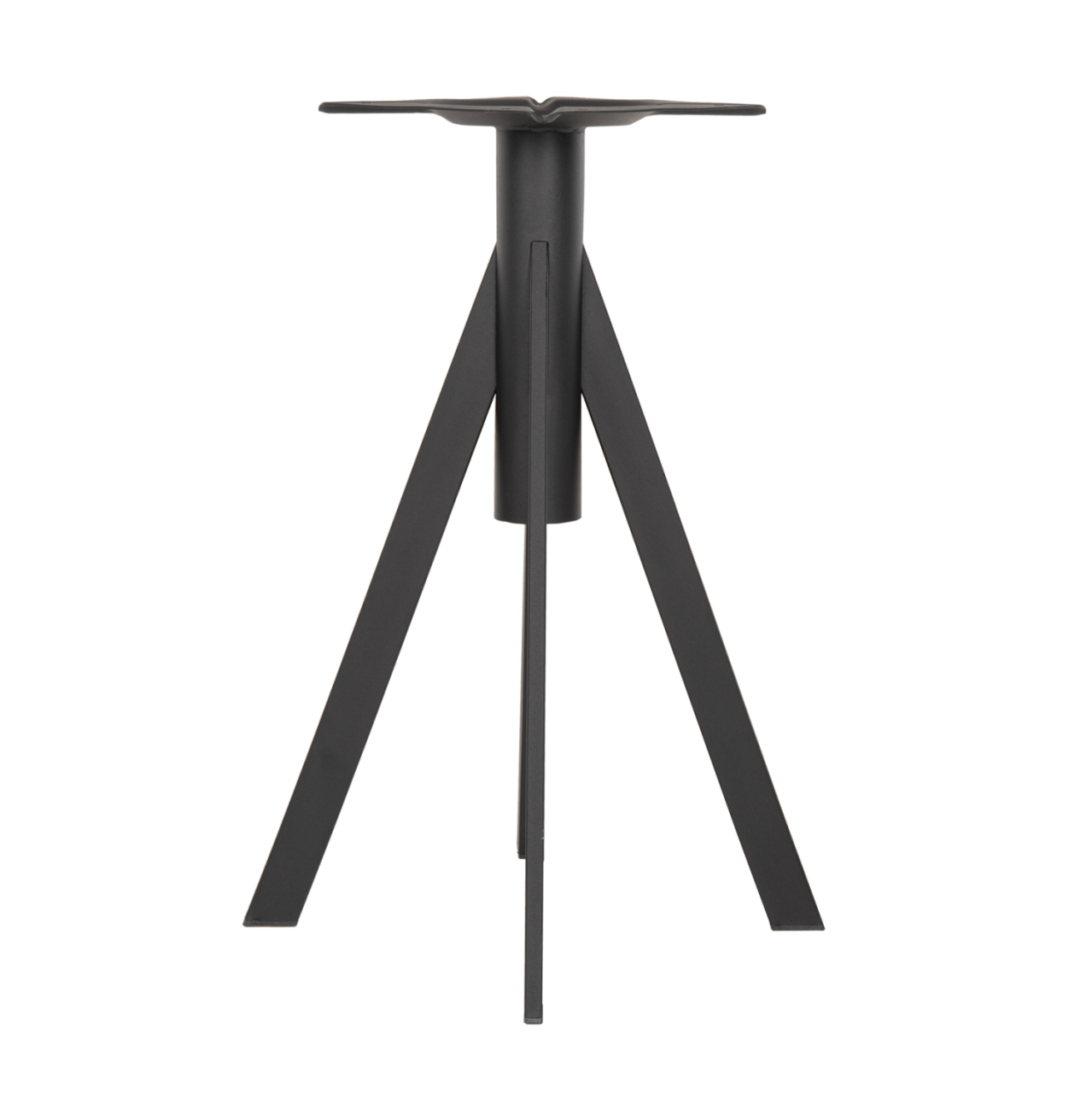 TABLE BASE HM5918 BLACK METAL 37,5x37,5x73Hcm. [4]