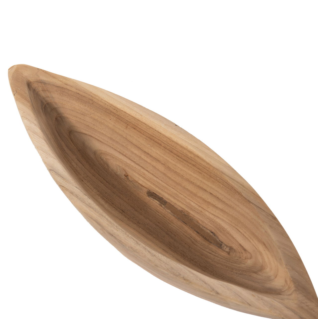 TABLE DECOR BOWL HM9633 MADE OF TEAK WOOD 40x6x13Hcm. [4]