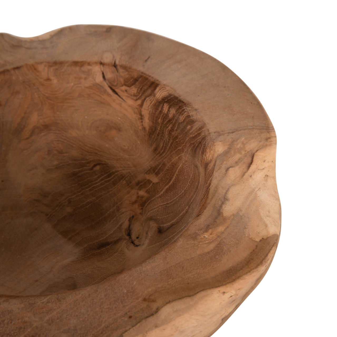 TABLE DECOR BOWL YOKI ΗΜ9626 TEAK WOOD Φ19x6.5Hcm. [6]