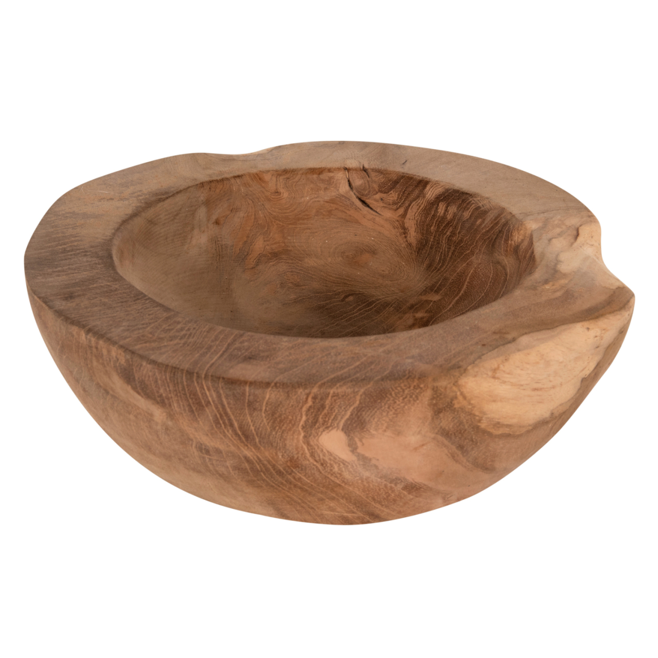TABLE DECOR BOWL YOKI ΗΜ9626 TEAK WOOD Φ19x6.5Hcm. [4]
