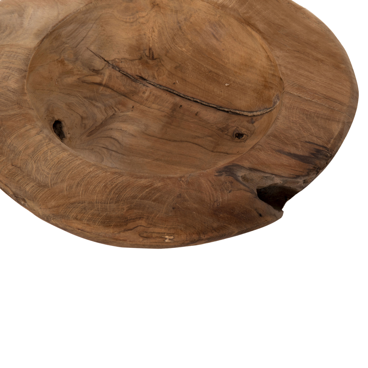TABLE DECOR BOWL YOKI HM9627 TEAK WOOD Φ29x6Hcm. [5]