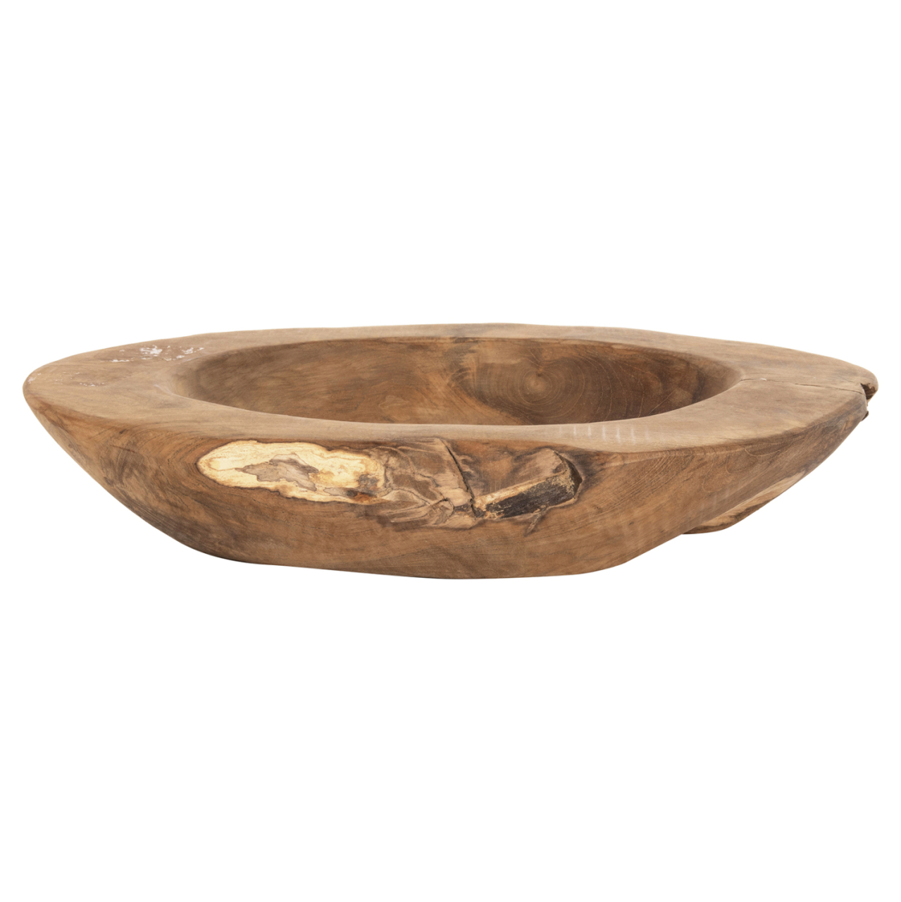 TABLE DECOR BOWL YOKI HM9628 TEAK WOOD Φ39x6.5Hcm. [3]