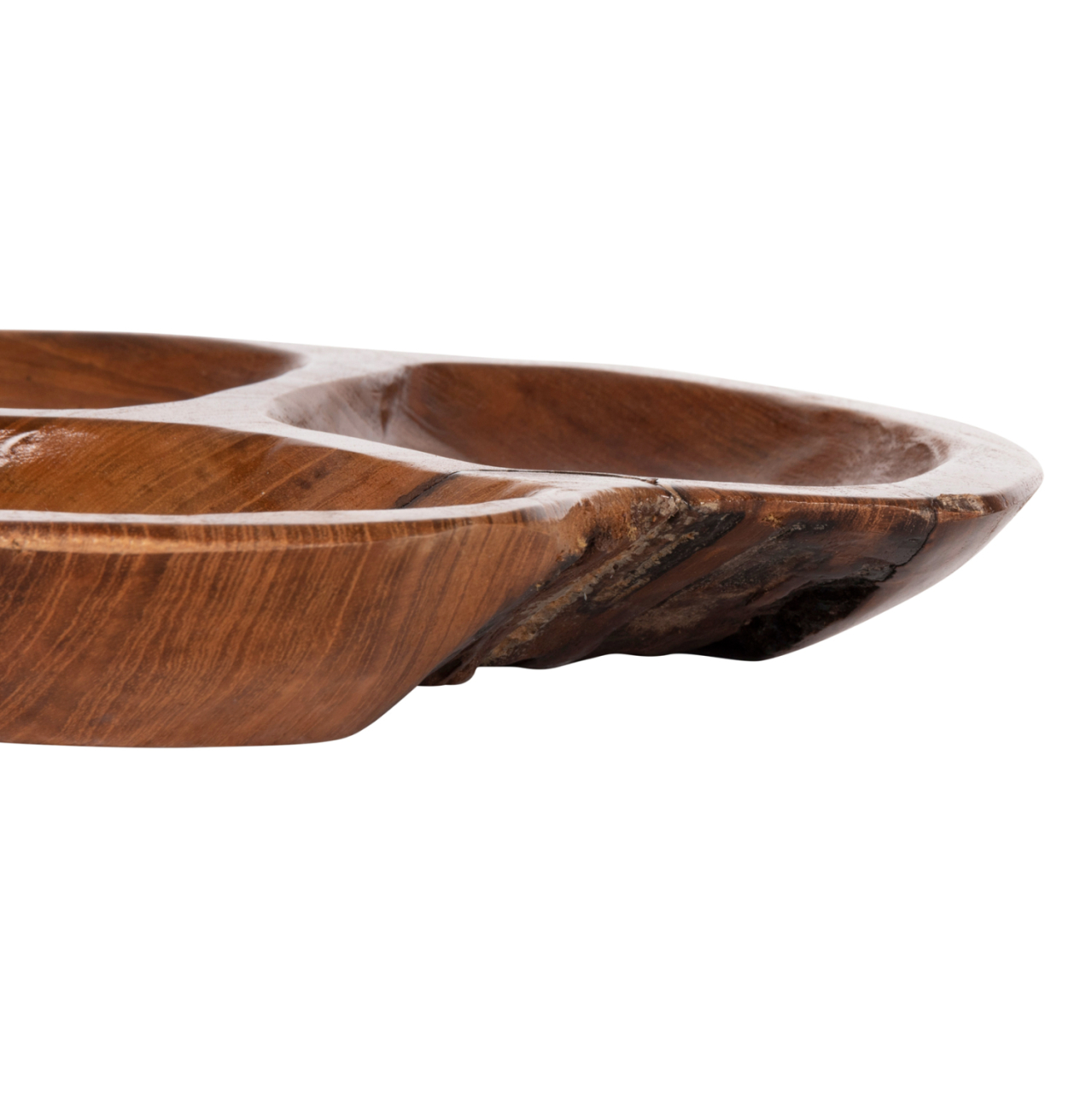 TABLE DECOR HM4272 PEANUT BOWL MADE OF TEAK WOOD IN NATURAL COLOR Φ30x4,5Hcm. [7]
