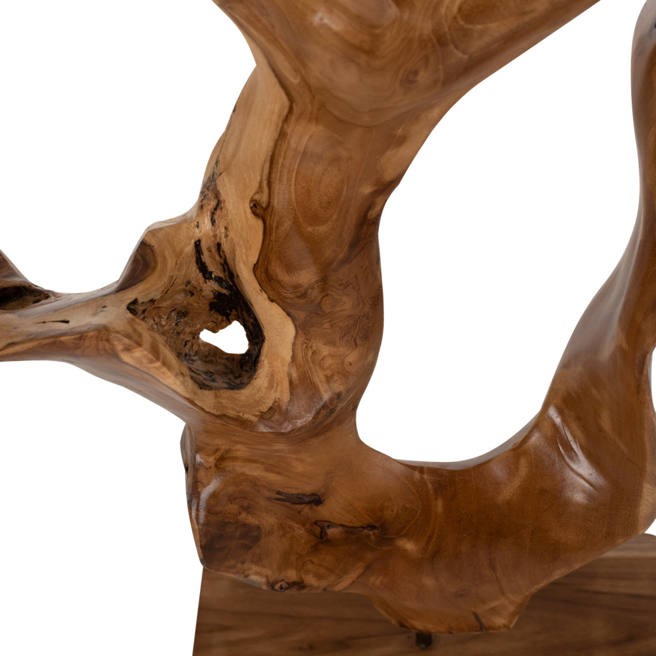 TABLE DECOR HM7713 SOLID TEAK WOOD NATURAL 26Χ16Χ70H [5]