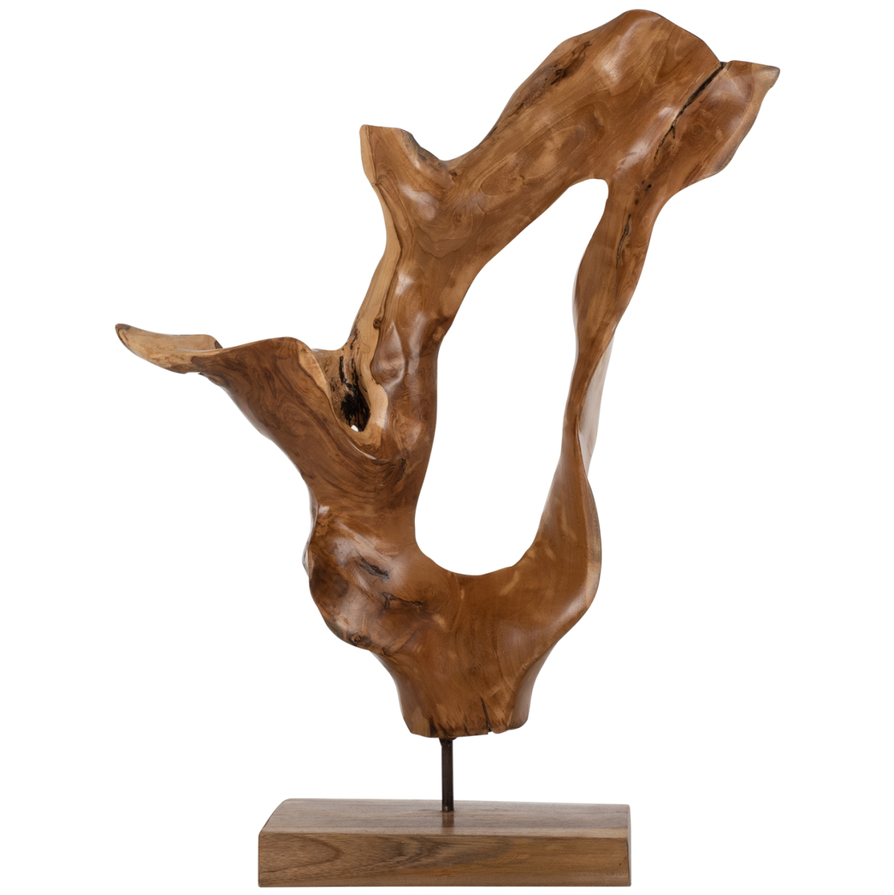 TABLE DECOR HM7713 SOLID TEAK WOOD NATURAL 26Χ16Χ70H [3]