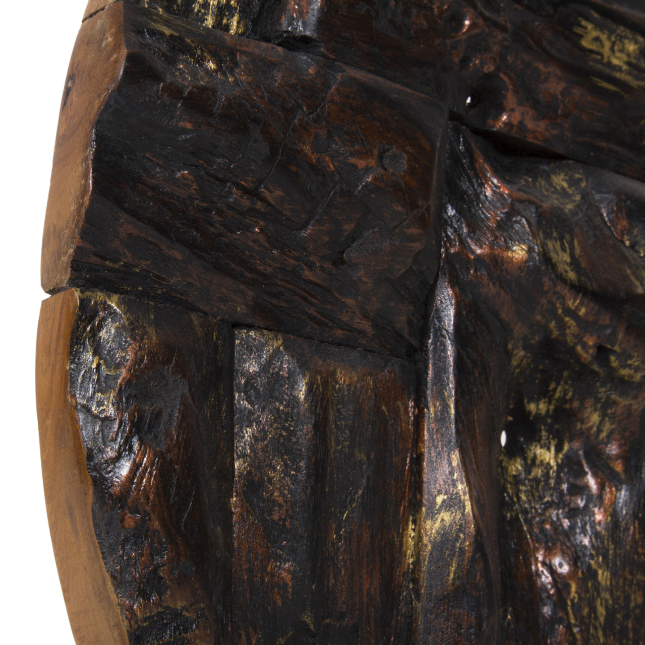 TABLE DECOR HM7718 SOLID TEAK NATURAL 50X15X64H [6]