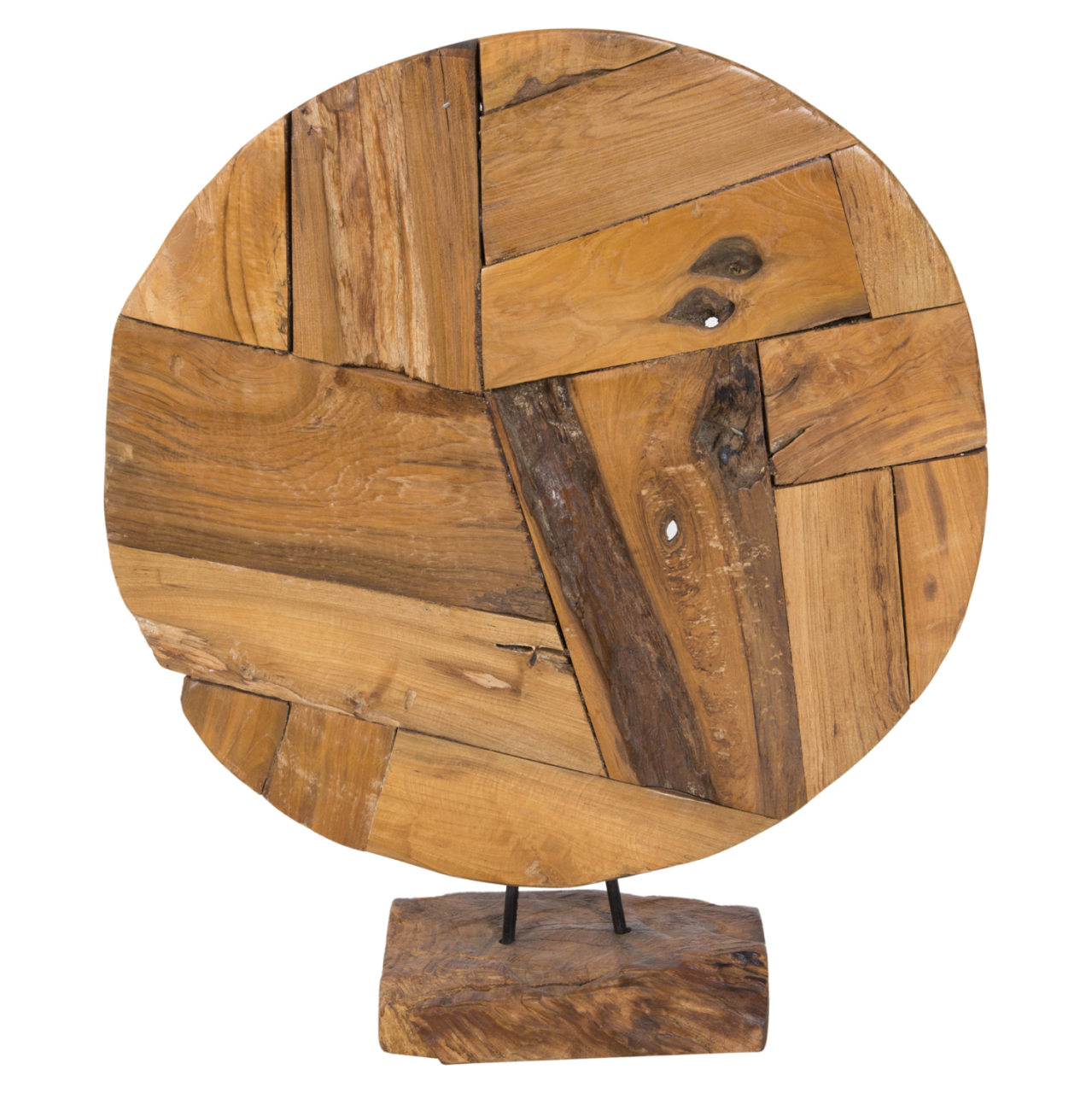 TABLE DECOR HM7718 SOLID TEAK NATURAL 50X15X64H [5]