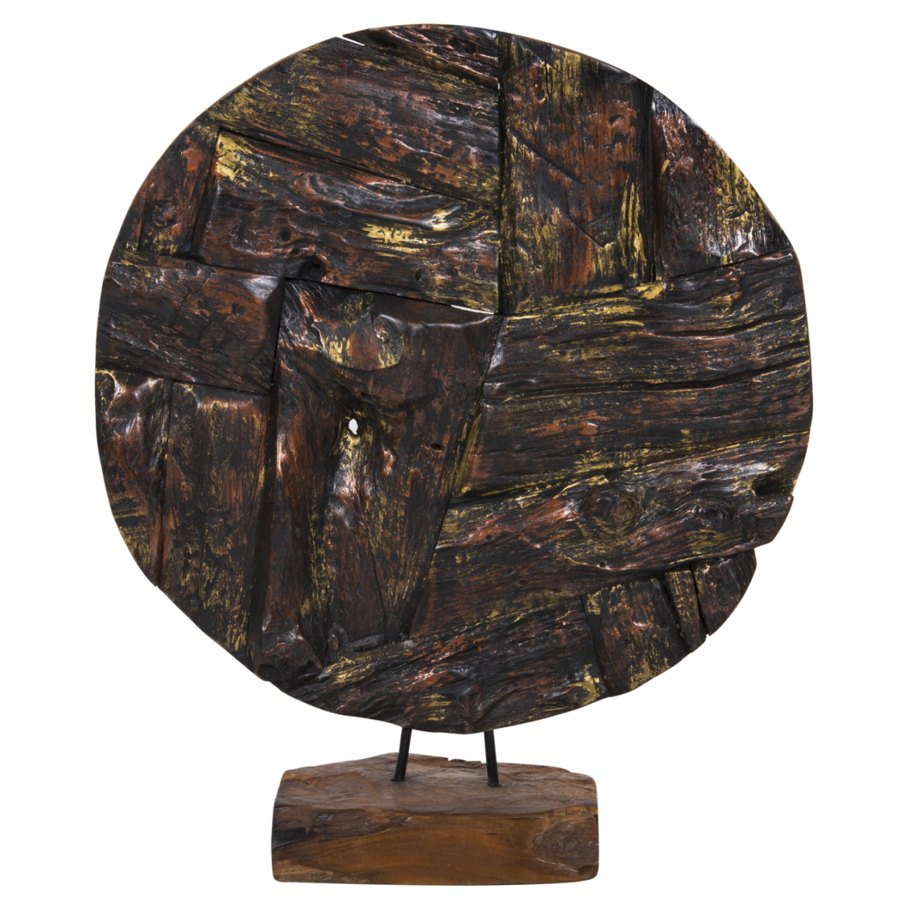 TABLE DECOR HM7718 SOLID TEAK NATURAL 50X15X64H [3]