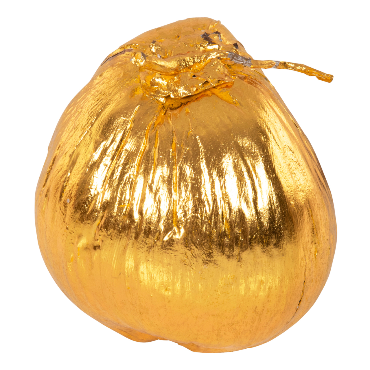 TABLE DECORATION HM4326.03 COCONUT IN GOLD COLOR 20x20x20Hcm. [1]