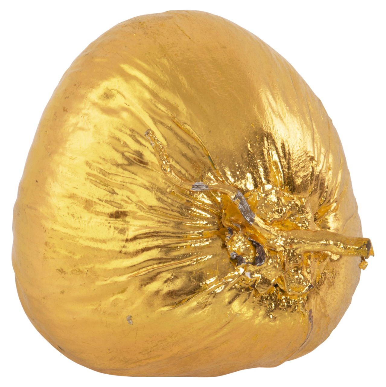 TABLE DECORATION HM4326.03 COCONUT IN GOLD COLOR 20x20x20Hcm. [5]