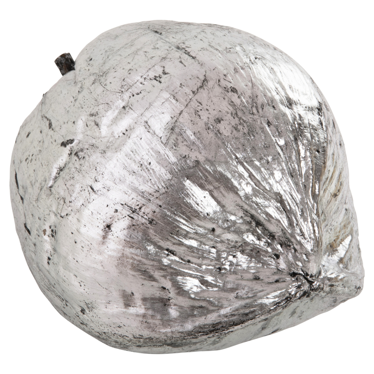 TABLE DECORATION HM4326.04 COCONUT IN SILVER COLOR 20x20x20Hcm. [3]
