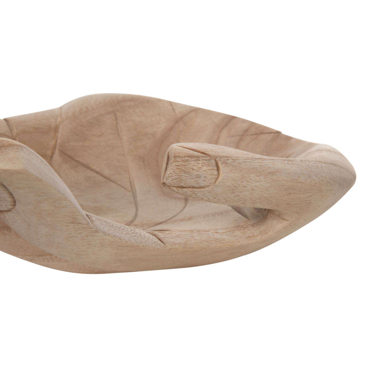 TABLE DECORATION LEFT HAND HM4278L SOLID ALBASIA WOOD IN NATURAL 30x20x10Hcm. [8]