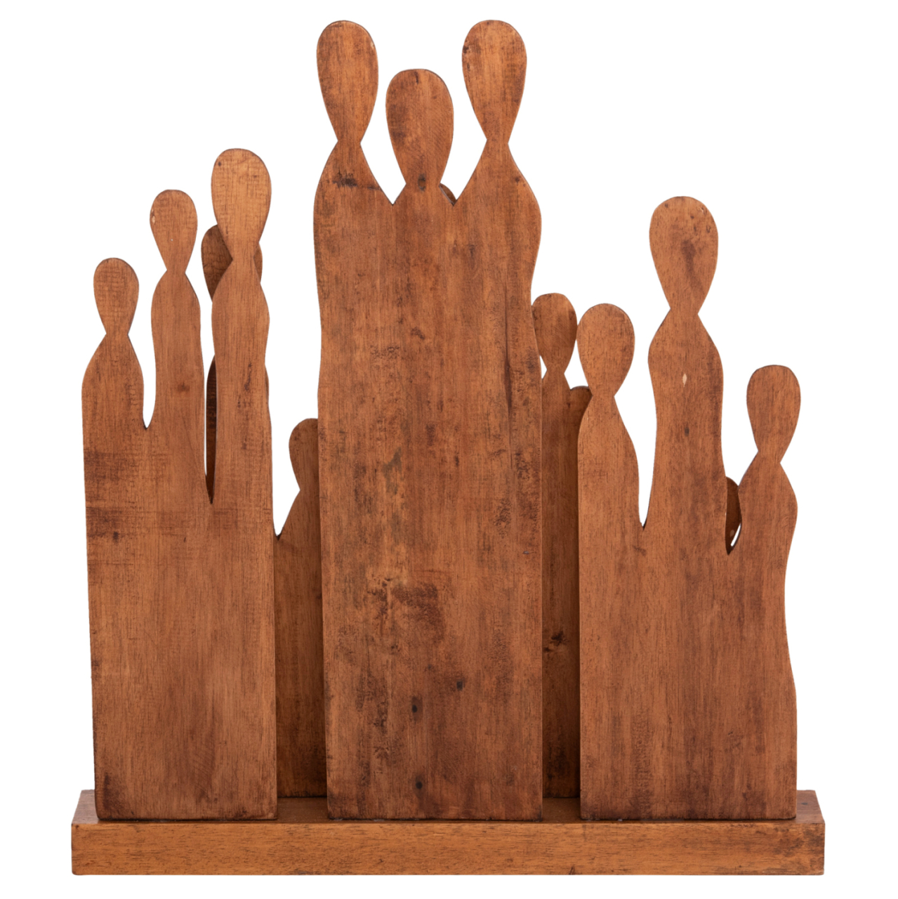 TABLE DECORATION PRIMATE HM4415 ALBASIA WOOD 68x10x76Hcm. [6]