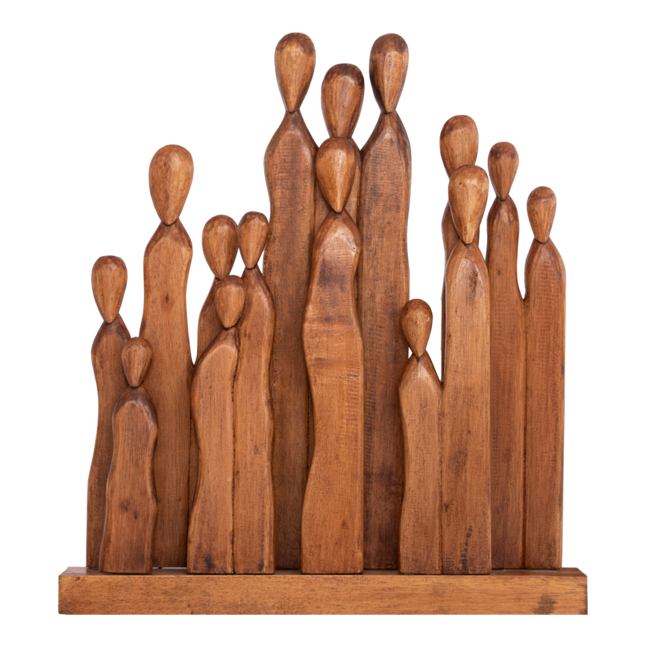 TABLE DECORATION PRIMATE HM4415 ALBASIA WOOD 68x10x76Hcm. [3]