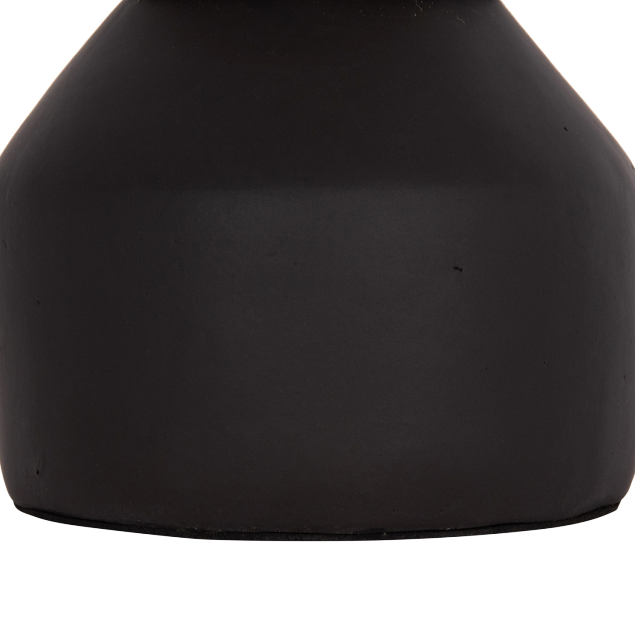 TABLE DECORATIVE VASE CAMMER HM4687.01XS TERRACOTA IN BLACK--Φ16x15Hcm. [5]
