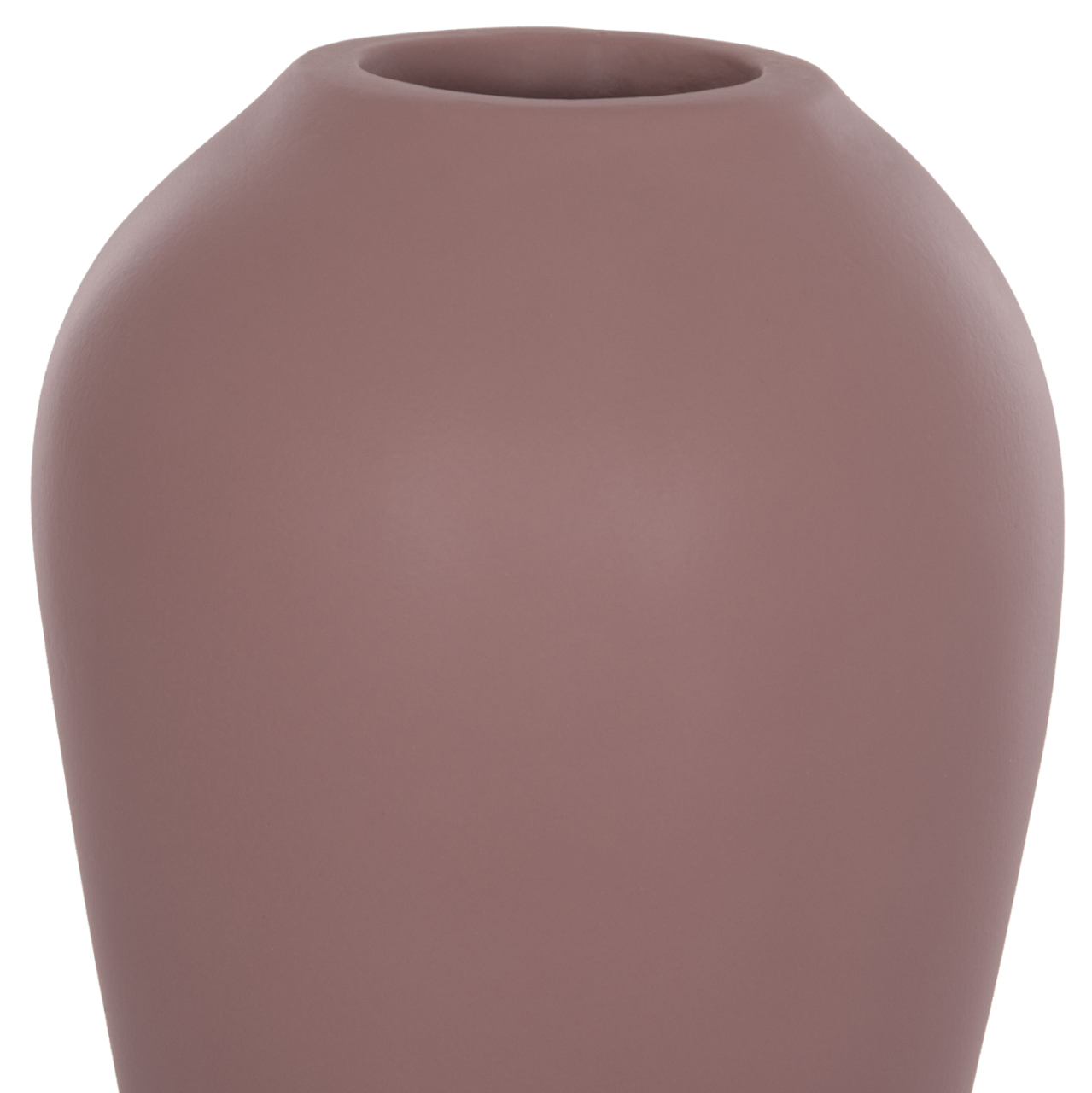 TABLE DECORATIVE VASE CHELIN HM4670L TERRACOTA IN PURPLE--Φ22x37Hcm. [4]
