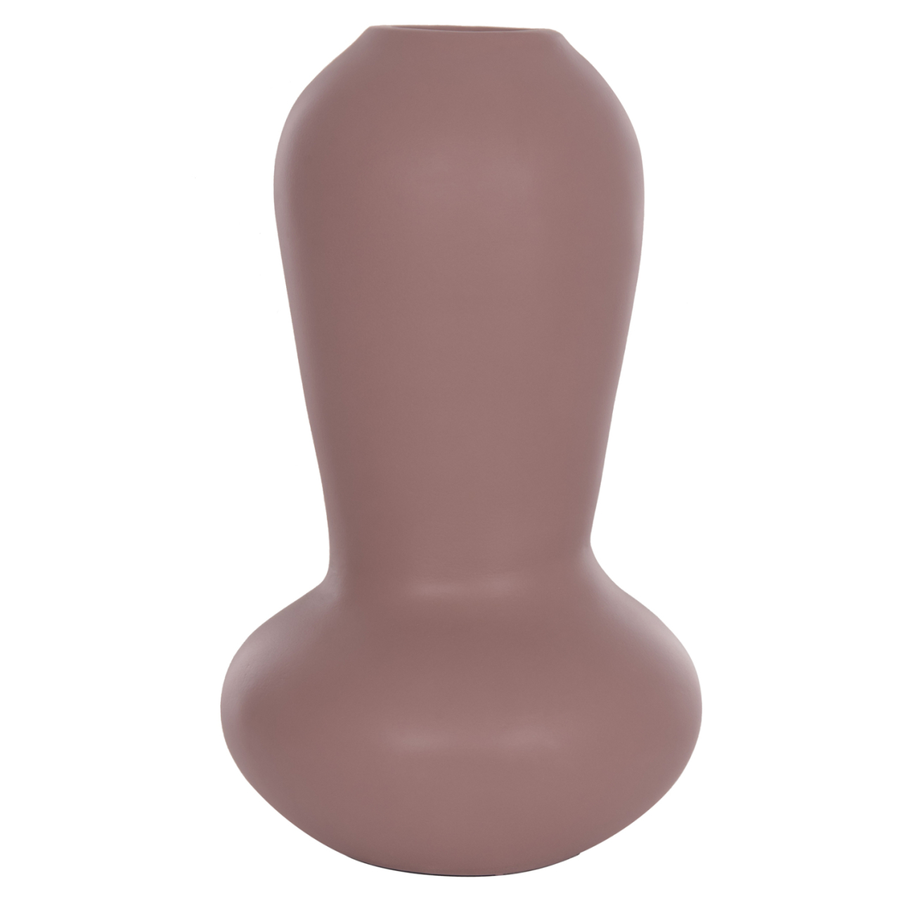 TABLE DECORATIVE VASE CHELIN HM4670L TERRACOTA IN PURPLE--Φ22x37Hcm. [3]