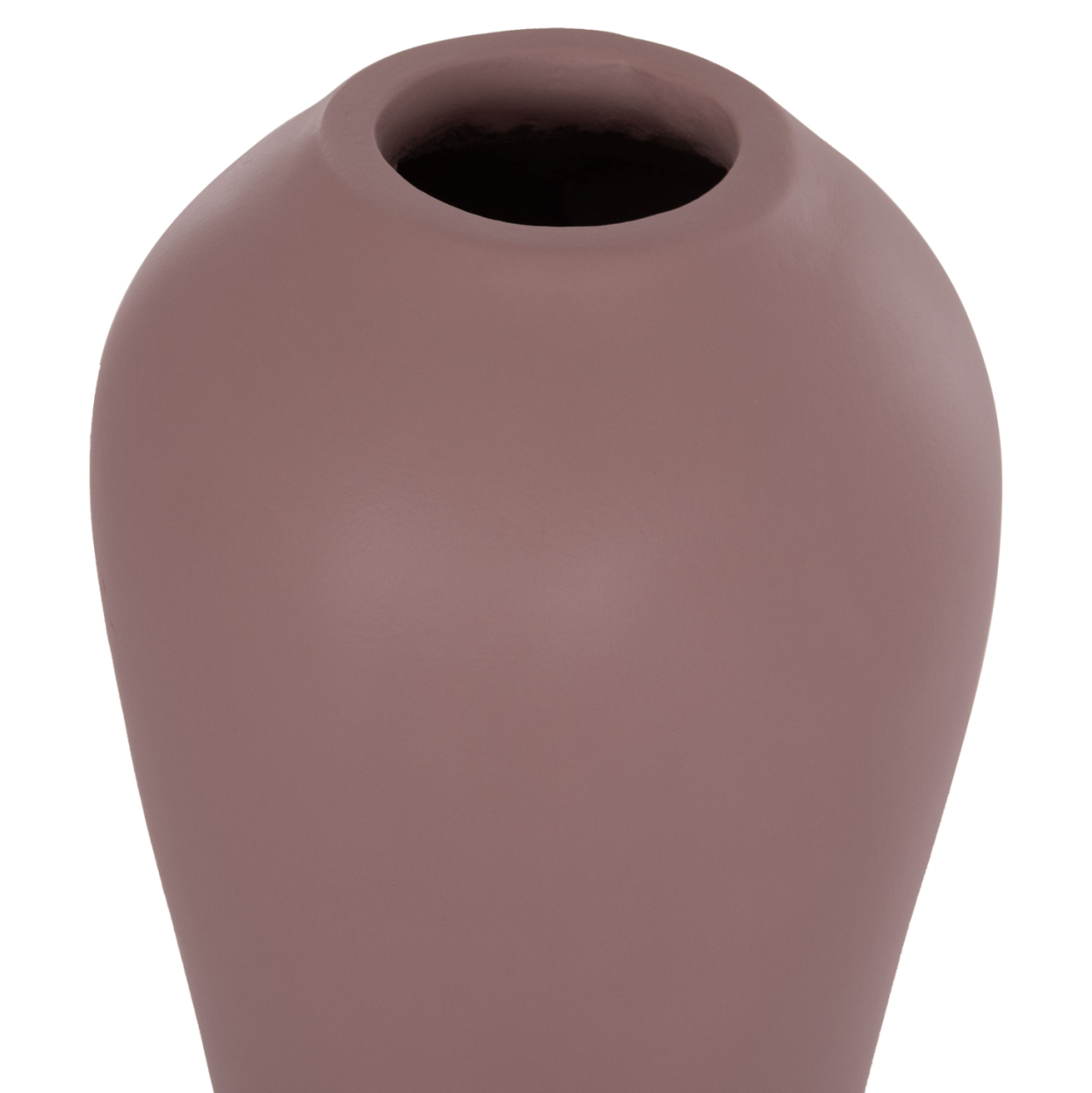 TABLE DECORATIVE VASE CHELIN HM4670L TERRACOTA IN PURPLE--Φ22x37Hcm. [6]