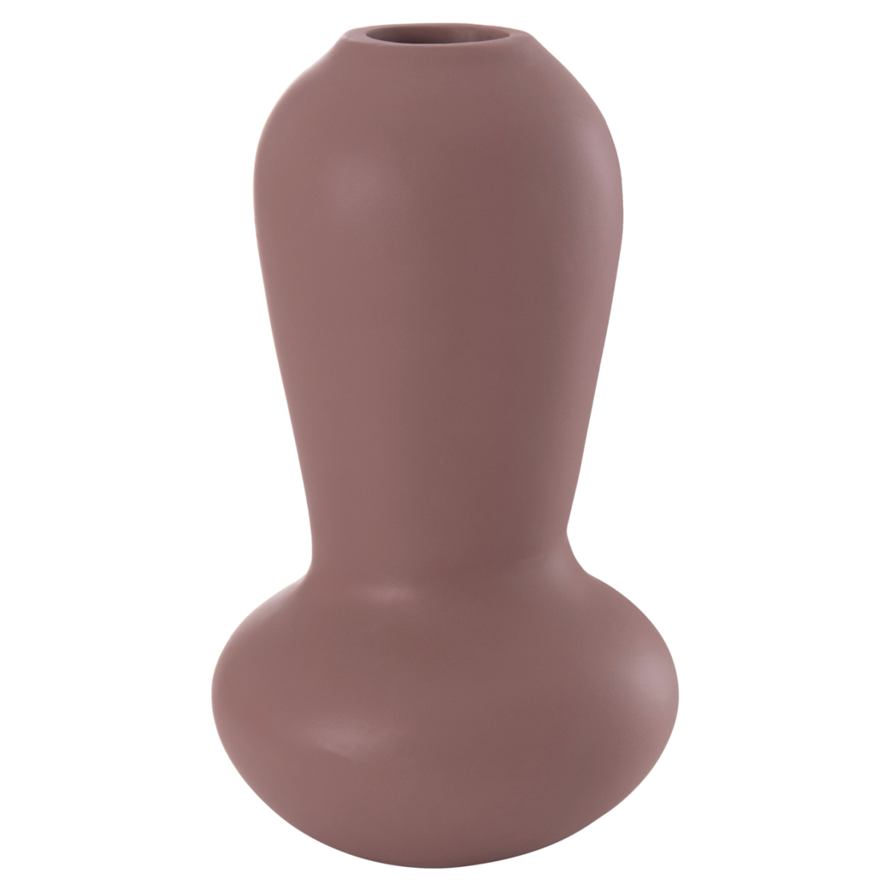 TABLE DECORATIVE VASE CHELIN HM4670L TERRACOTA IN PURPLE--Φ22x37Hcm. [9]