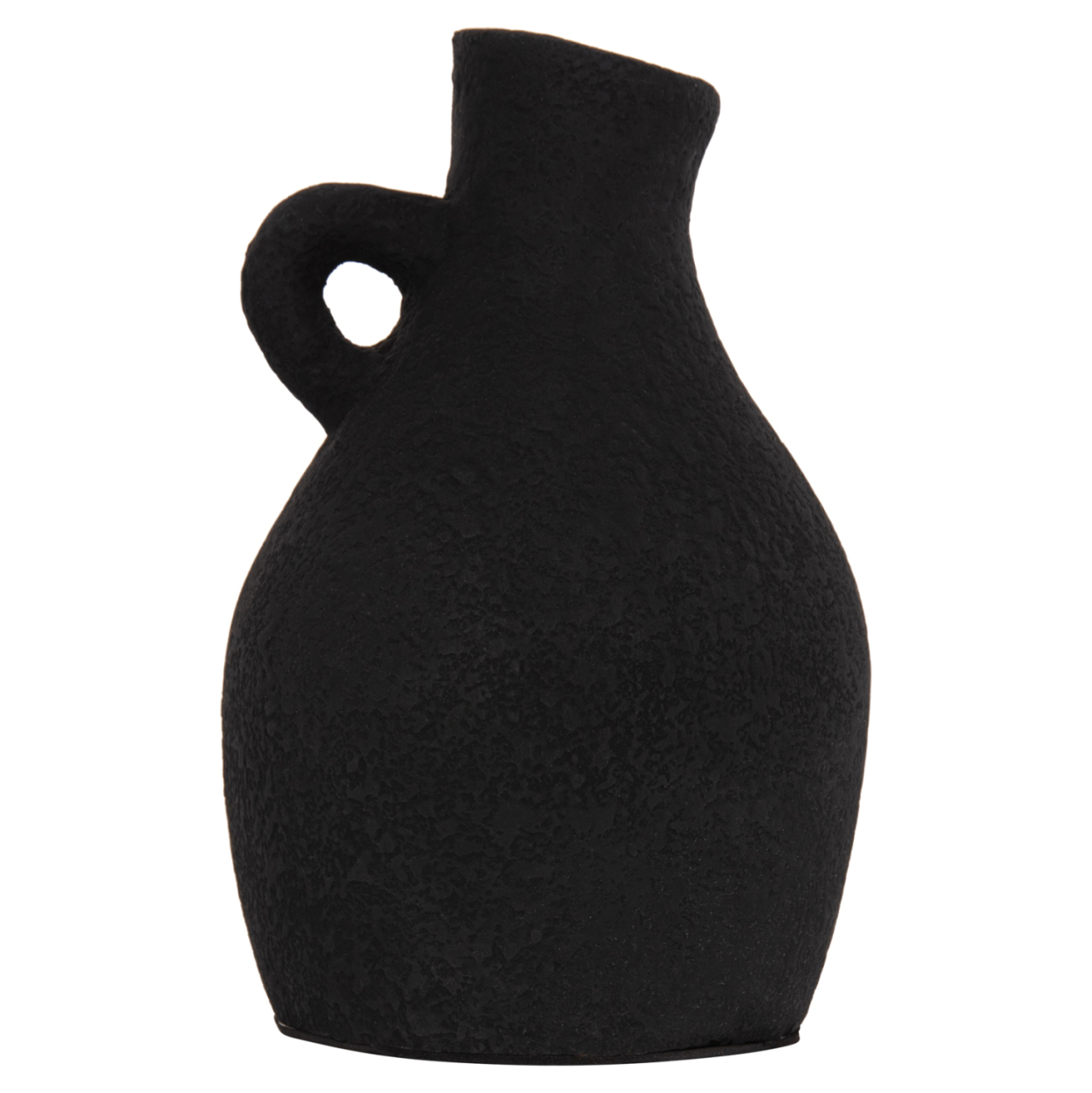 TABLE DECORATIVE VASE DECANT HM4667.01L TERRACOTA IN BLACK--Φ14x21Hcm. [3]