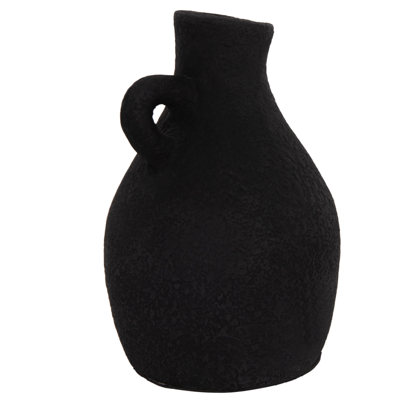 TABLE DECORATIVE VASE DECANT HM4667.01L TERRACOTA IN BLACK--Φ14x21Hcm. [9]