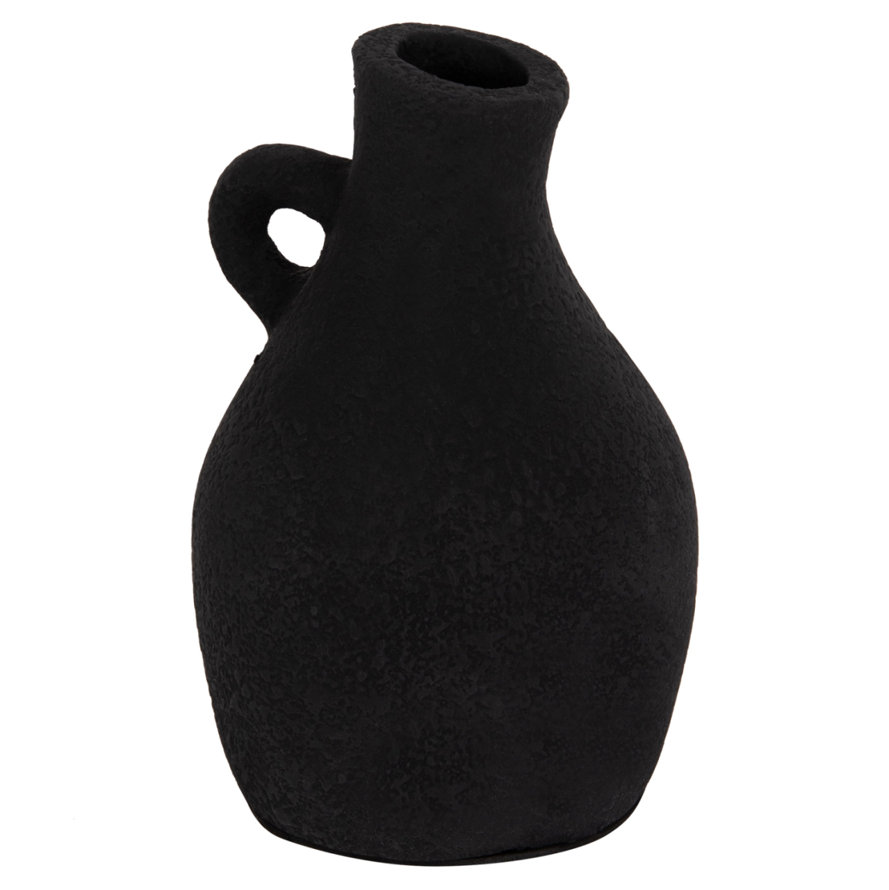 TABLE DECORATIVE VASE DECANT HM4667.01L TERRACOTA IN BLACK--Φ14x21Hcm. [4]