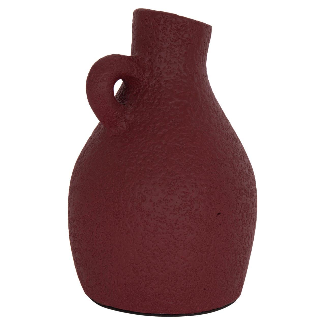 TABLE DECORATIVE VASE DECANT HM4667.06L TERRACOTA IN MAROON RED--Φ14x21Hcm. [6]