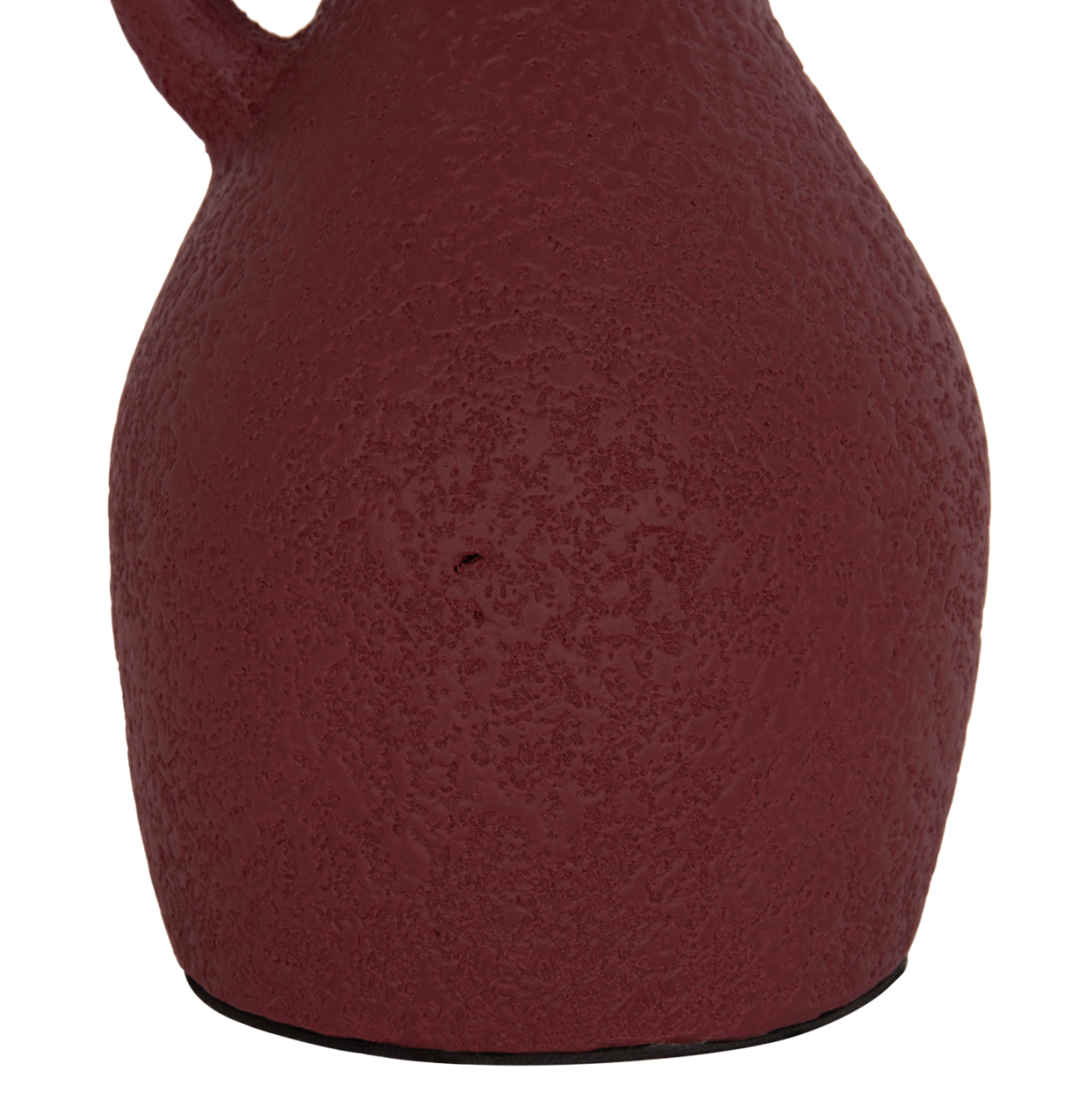 TABLE DECORATIVE VASE DECANT HM4667.06L TERRACOTA IN MAROON RED--Φ14x21Hcm. [5]