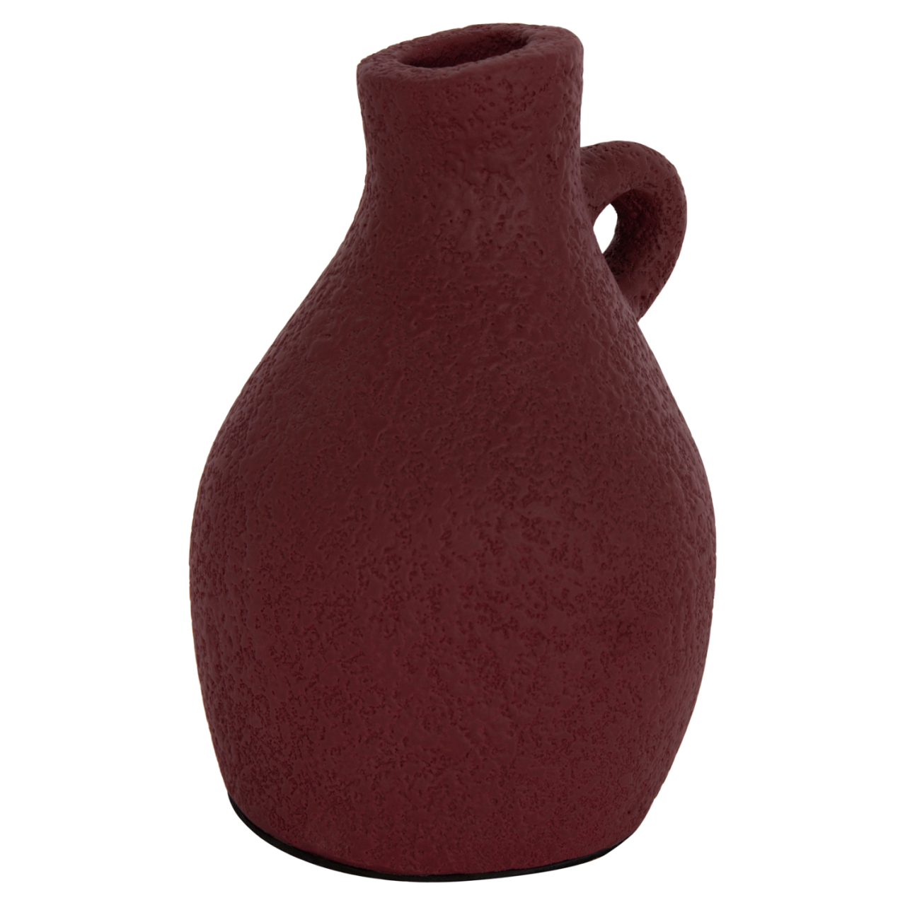 TABLE DECORATIVE VASE DECANT HM4667.06L TERRACOTA IN MAROON RED--Φ14x21Hcm. [7]