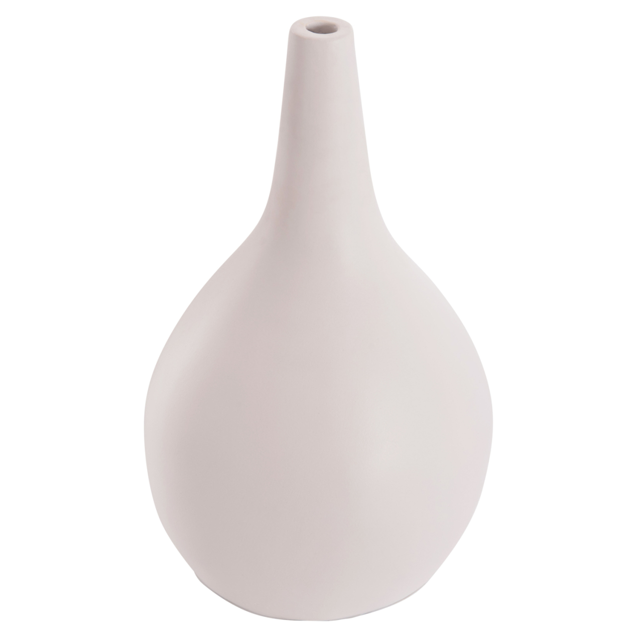 TABLE DECORATIVE VASE DENI HM4663.02L FIBER CEMENT IN WHITE--Φ26x39Hcm [6]