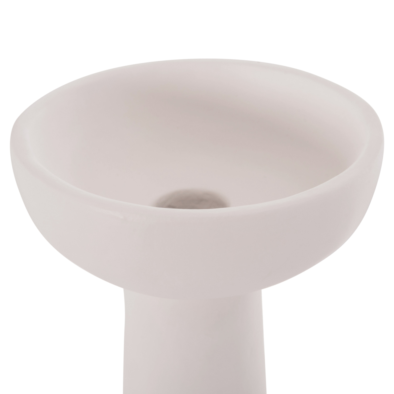 TABLE DECORATIVE VASE LEKKAN HM4664.02L TERRACOTA IN WHITE--Φ18x38Hcm. [9]
