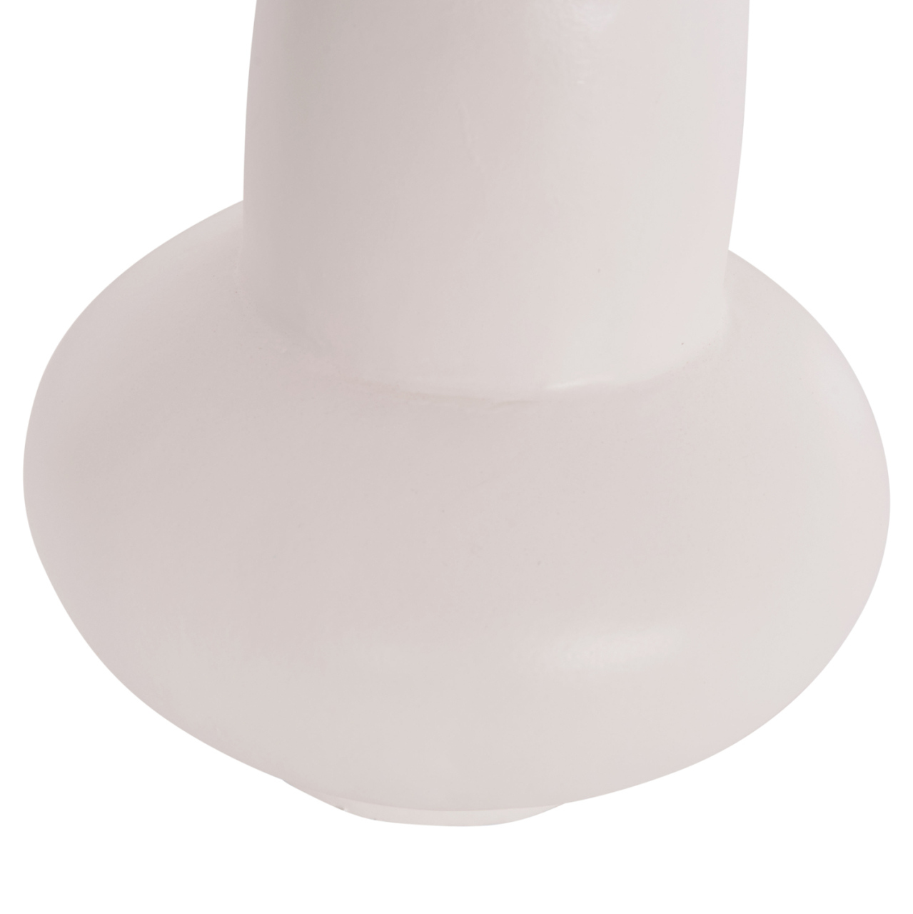 TABLE DECORATIVE VASE LEMA HM4664.02S TERRACOTA IN WHITE--Φ22x22Hcm. [8]