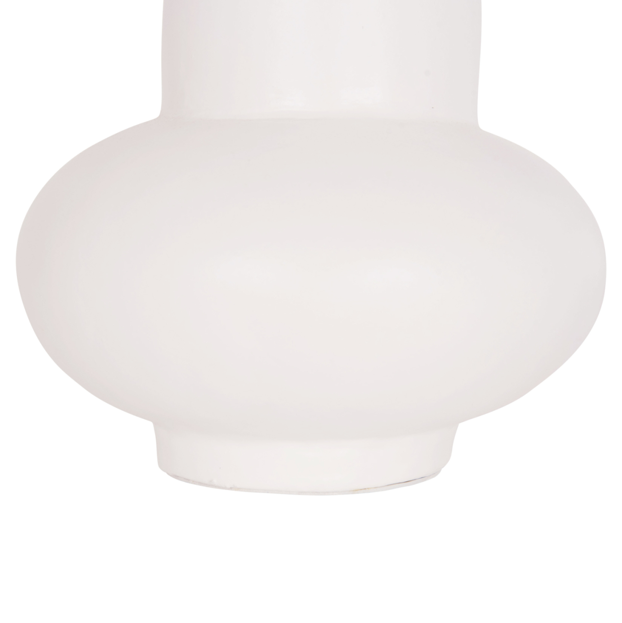 TABLE DECORATIVE VASE LEMA HM4664.02S TERRACOTA IN WHITE--Φ22x22Hcm. [5]