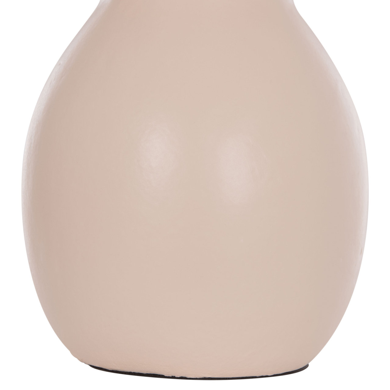 TABLE DECORATIVE VASE NELLY HM4669.02 TERRACOTA IN CREAM WHITE--Φ22x35Hcm. [6]
