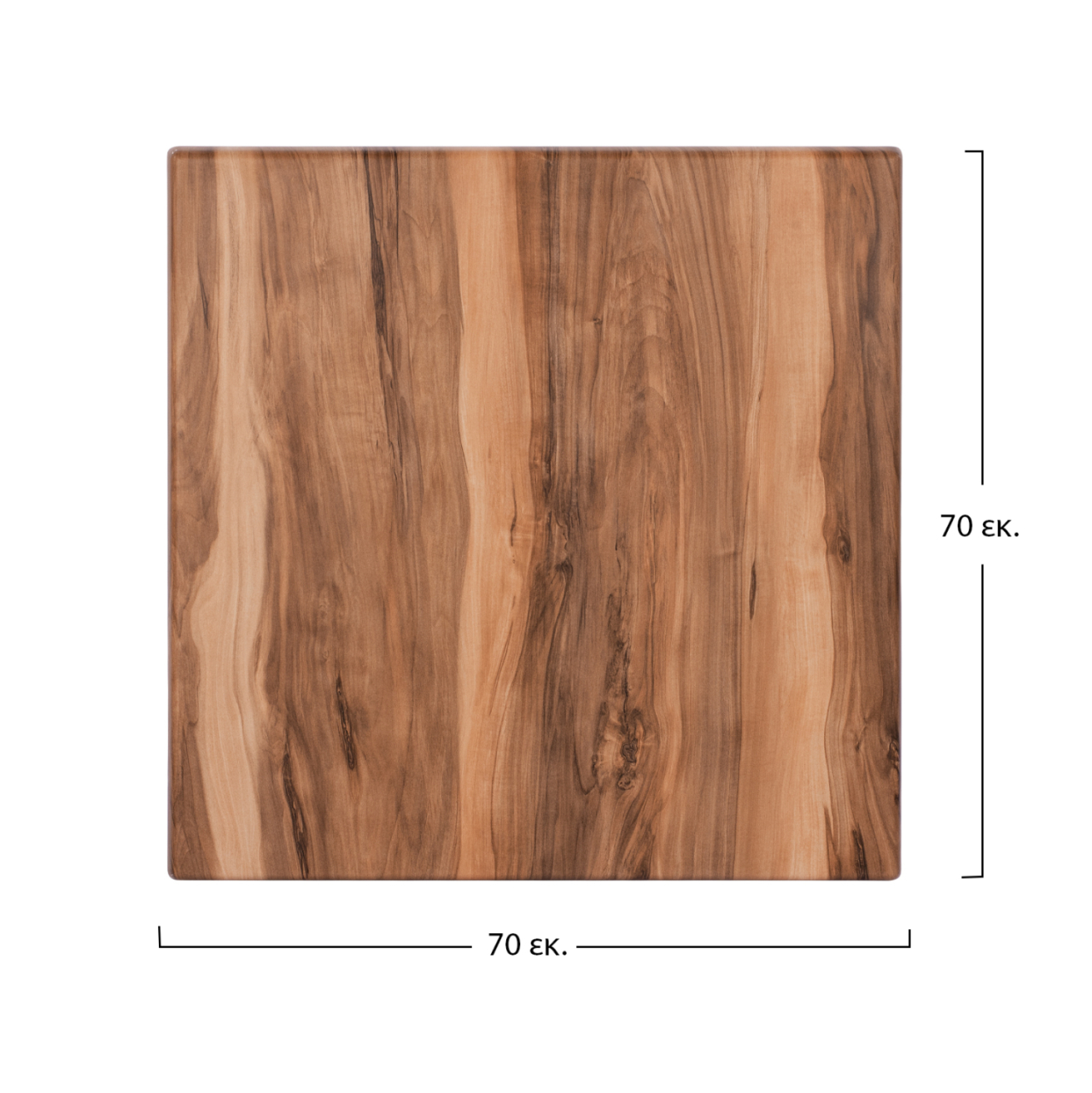 Table Desktop 525 Werzalit 70x70 Indian Sesami HM5230.10 [2]