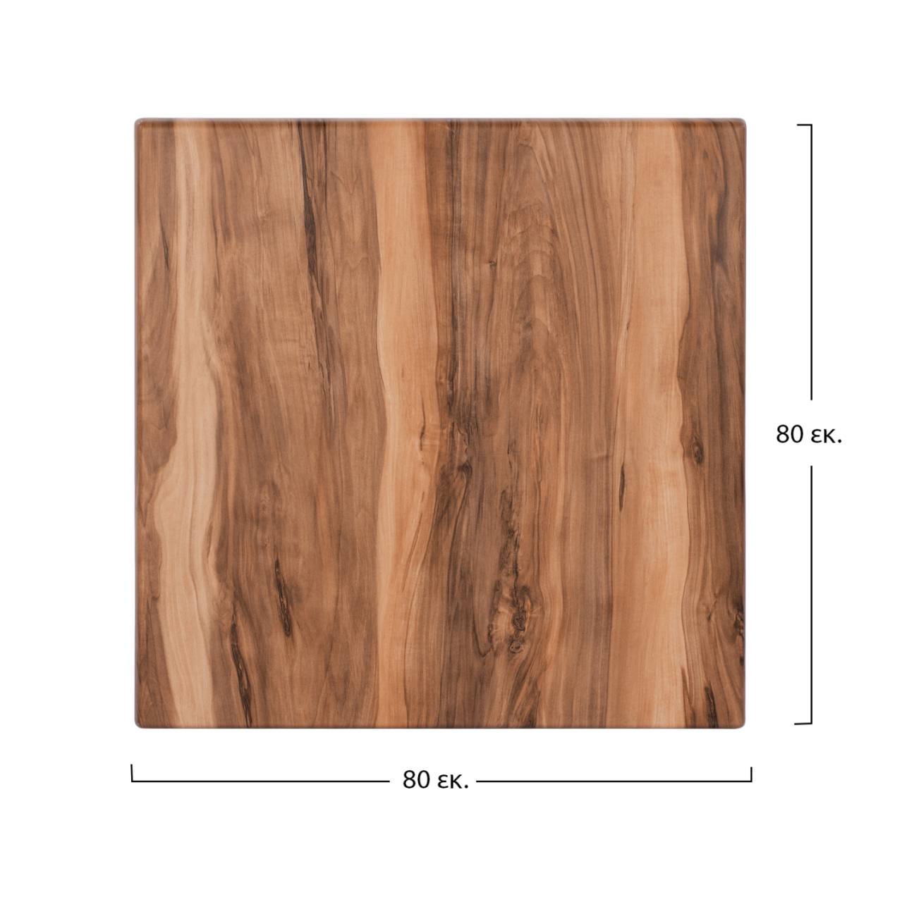 Table Desktop 525 Werzalit 80x80 Indian Sesami HM5231.10 [2]