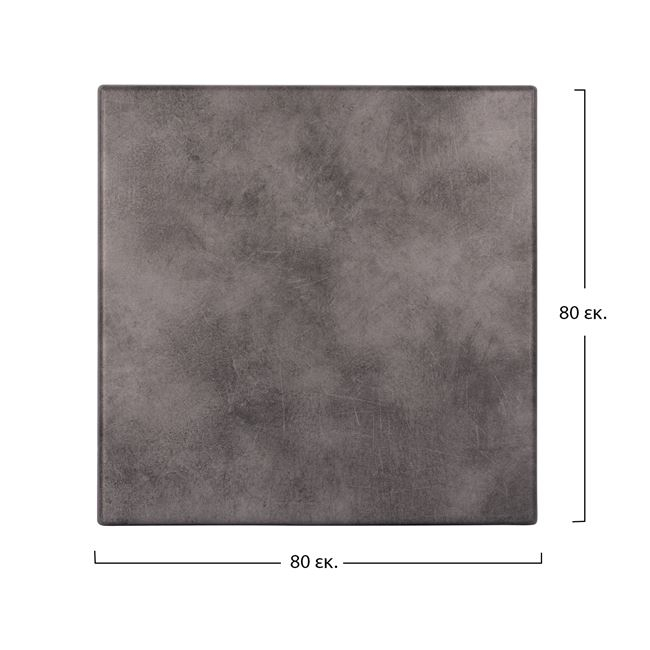 Table Desktop Werzalit 80x80 Cement 5648 HM5231.12 [2]