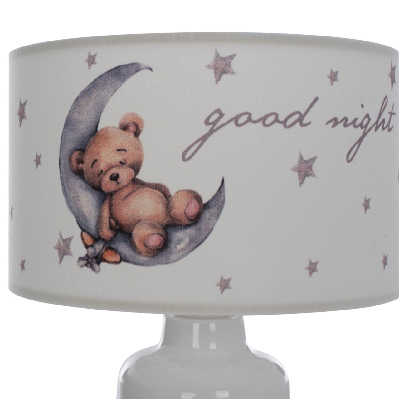 TABLE LAMP BALOO HM7577.07 KID'S ROOM FABRIC "CAP" Φ24x32H [4]