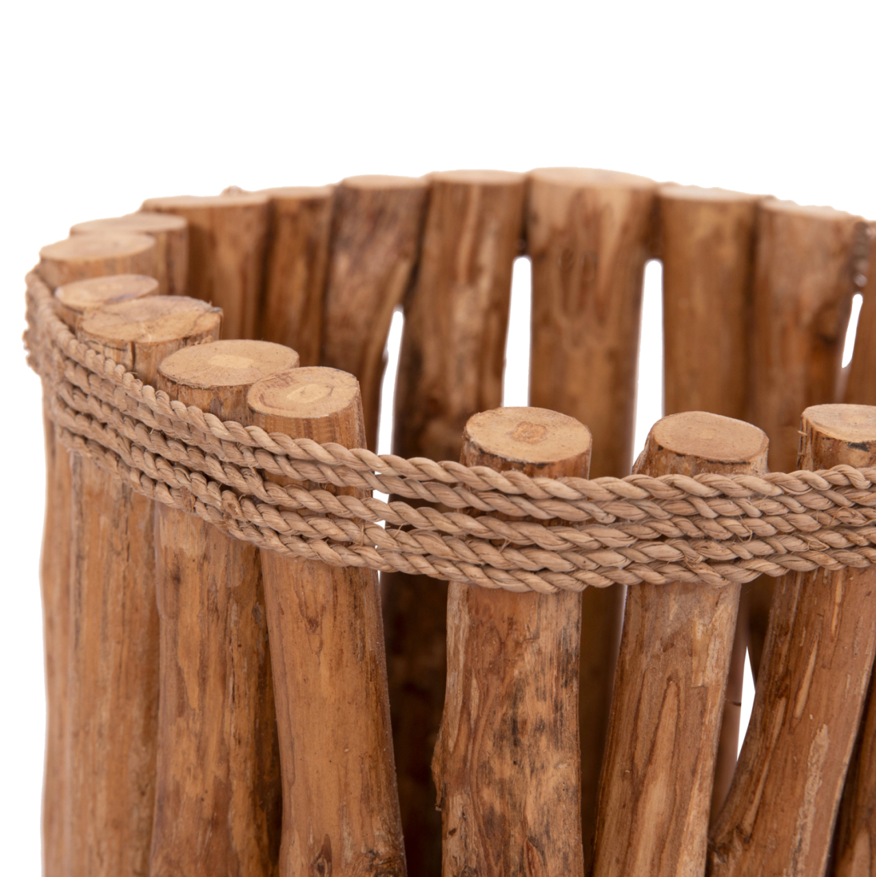 TABLE LAMP CYLINDRICAL GWYN HM4435 DRIFTWOOD BRANCHES IN NATURAL COLOR Φ18,5x28,5Hcm. [4]