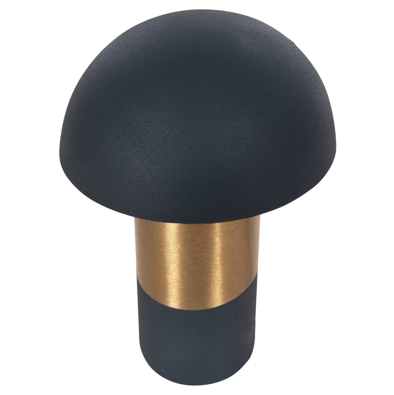 TABLE LAMP PUNE HM4245.05 METAL IN ANTHRACITE BLUE-GOLD Φ20,5x32,5Hcm. [4]