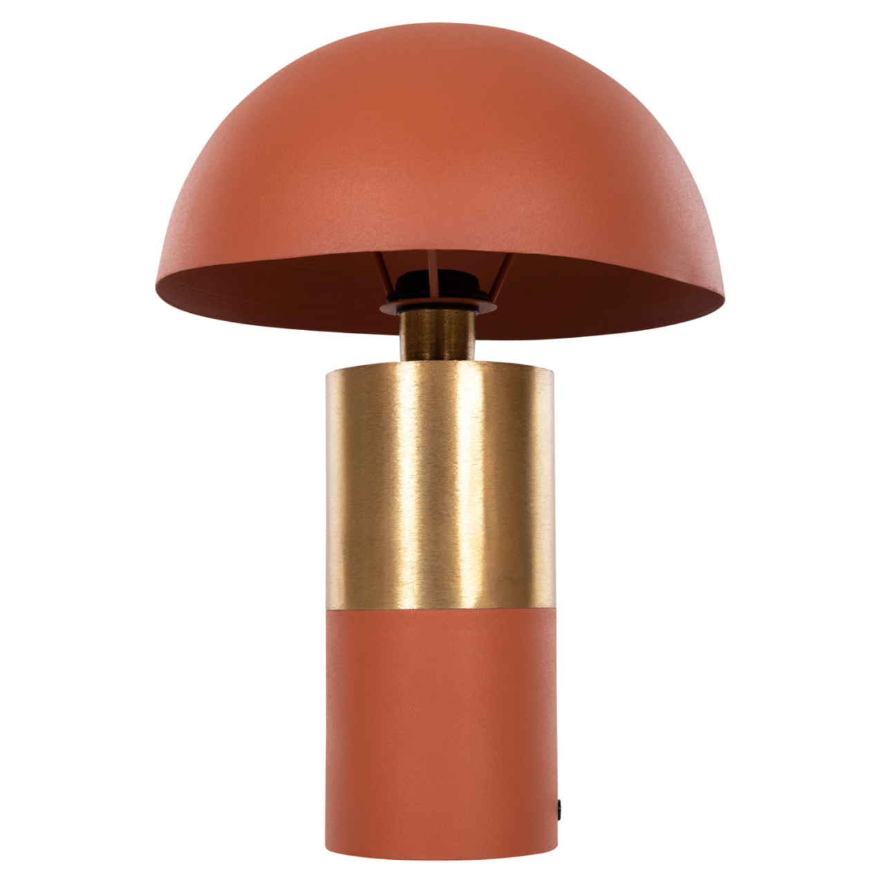 TABLE LAMP PUNE HM4252.08 METAL IN ORANGE-GOLD Φ31x44Hcm. [4]