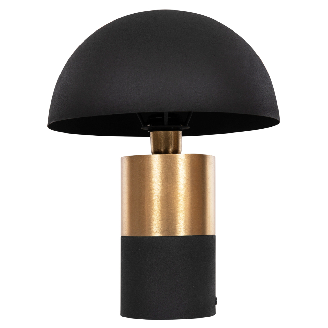 TABLE LAMP PUNE HM4253.04 METAL IN BLACK-GOLD Φ31x41.5Hcm. [3]
