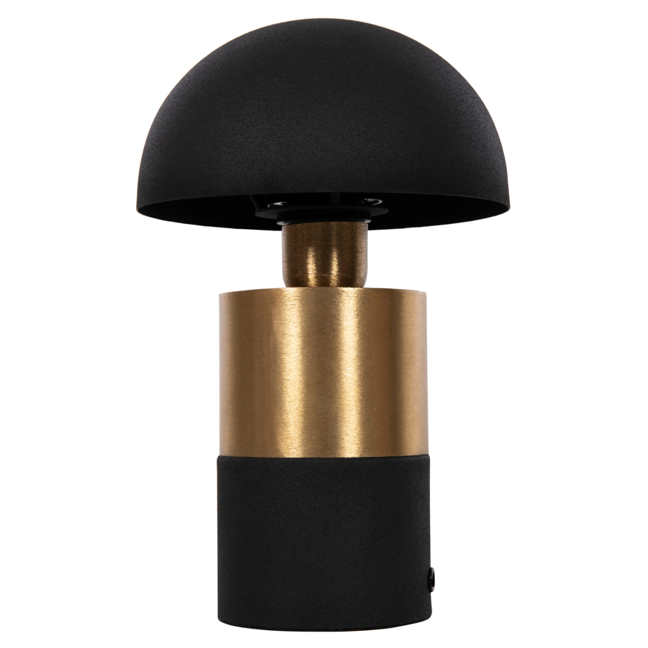 TABLE LAMP PUNE HM4255.04 METAL IN BLACK-GOLD Φ18x28Hcm. [3]
