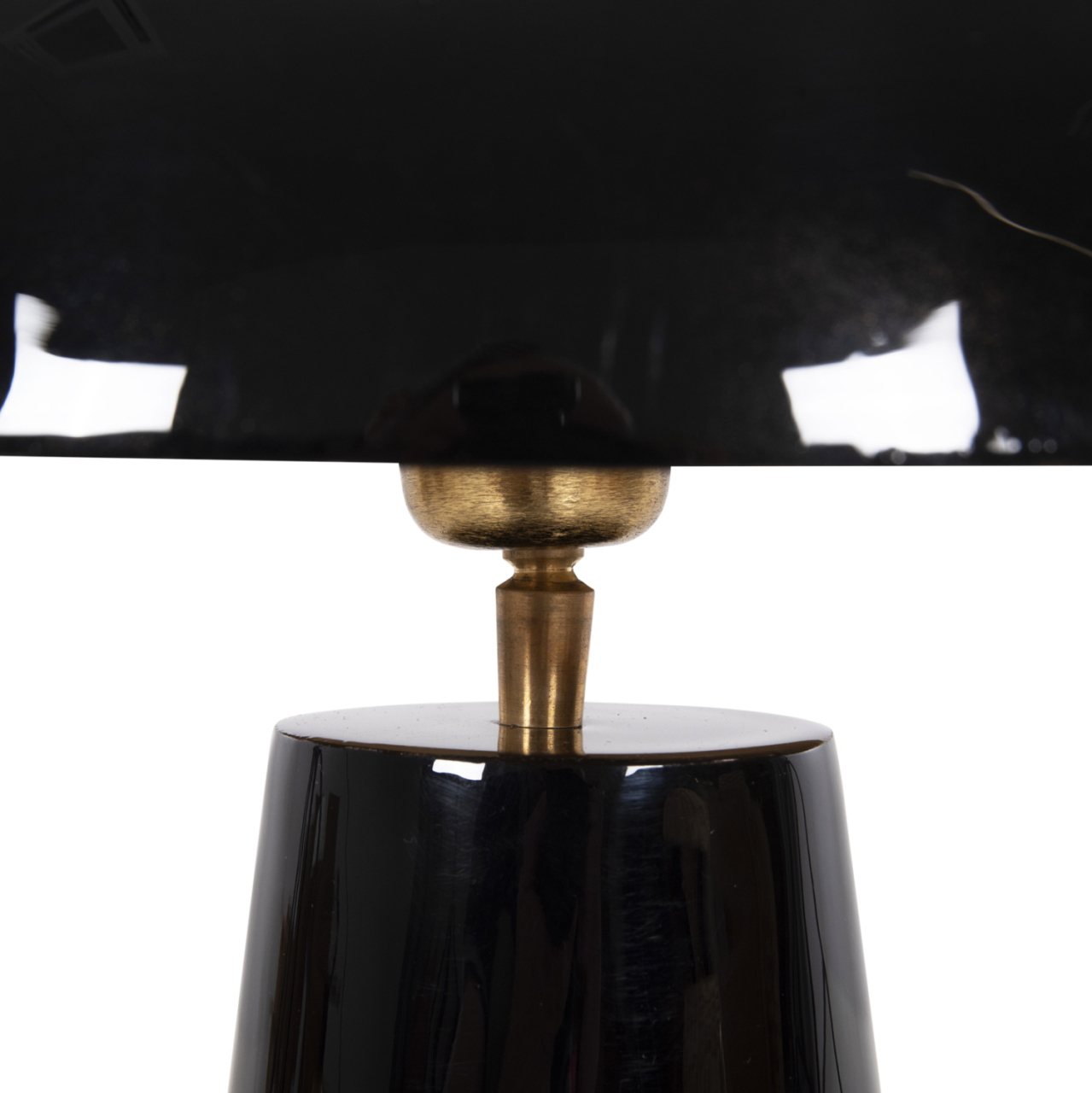 TABLE LAMP SMUSH HM4258.04 METAL IN BLACK-ROTATING CAP Φ32,5x69Hcm. [8]