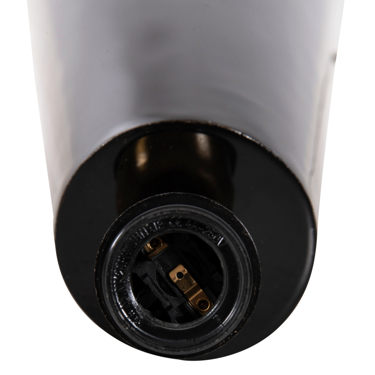 TABLE LAMP SMUSH HM4258.04 METAL IN BLACK-ROTATING CAP Φ32,5x69Hcm. [9]