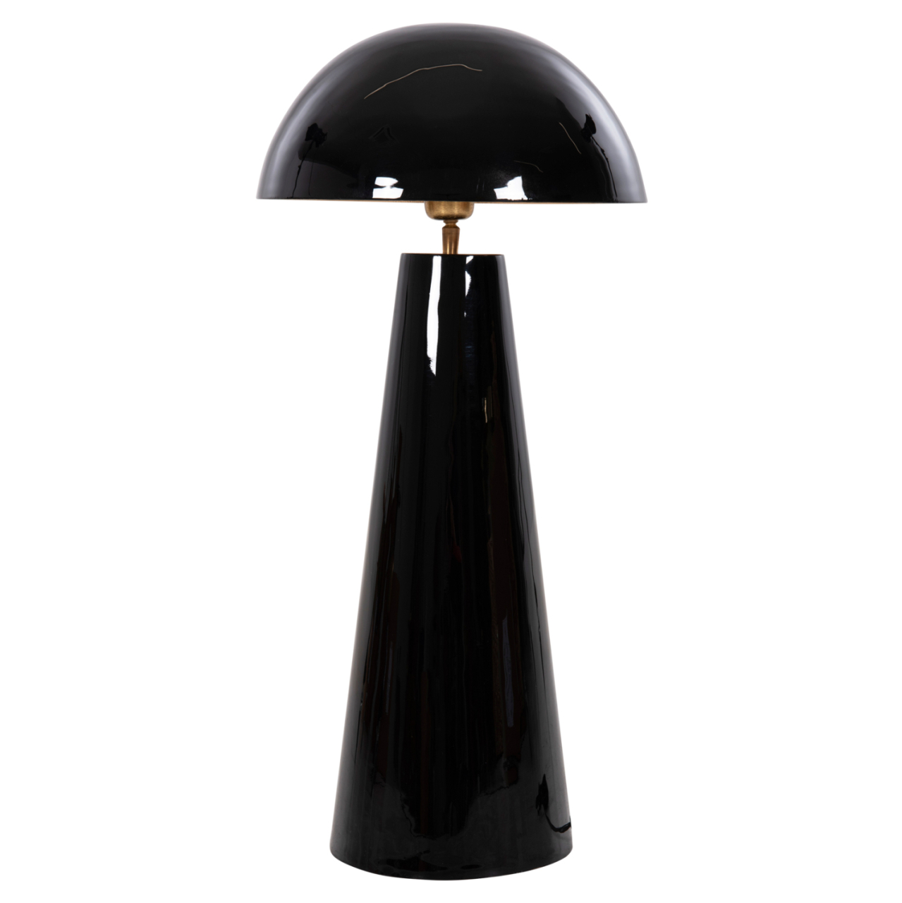 TABLE LAMP SMUSH HM4258.04 METAL IN BLACK-ROTATING CAP Φ32,5x69Hcm. [3]
