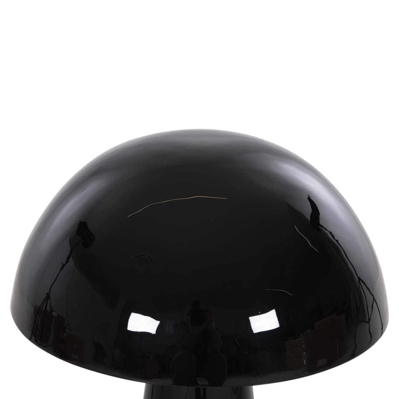 TABLE LAMP SMUSH HM4258.04 METAL IN BLACK-ROTATING CAP Φ32,5x69Hcm. [6]
