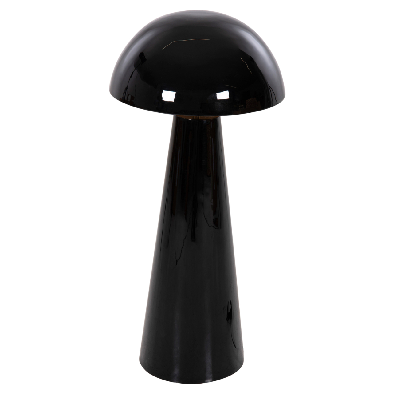 TABLE LAMP SMUSH HM4258.04 METAL IN BLACK-ROTATING CAP Φ32,5x69Hcm. [4]