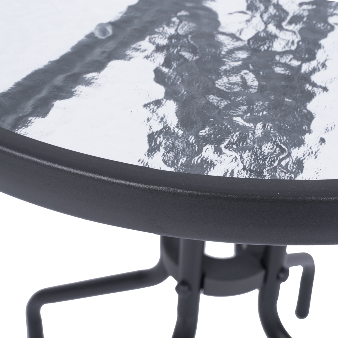 Table Metallic Lima Grey '60x68cm HM5079.01 [4]