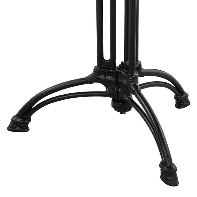 Table with 3 legs base from iron HM5609 with marble Round 60x73cm [6]